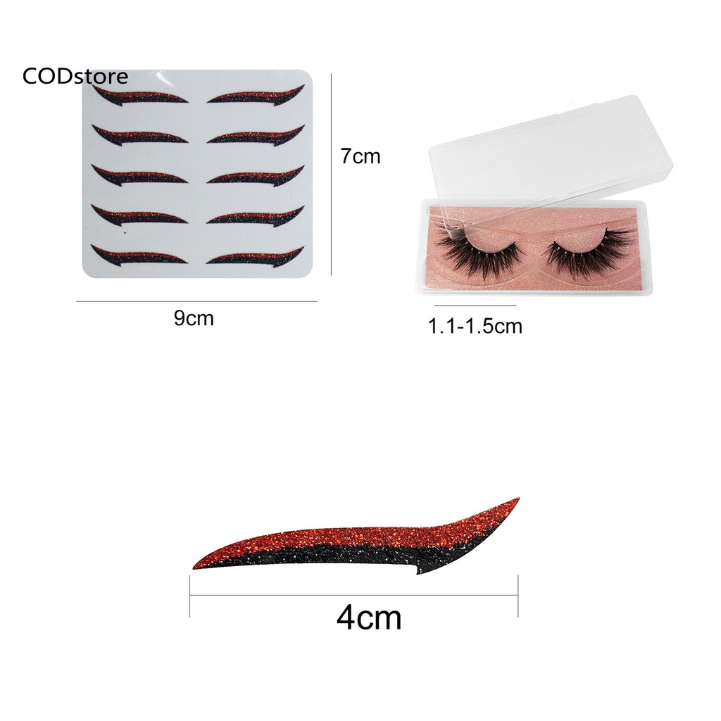Miếng dán trang điểm mắt từ tính bằng nhựa tiện dụng
 | BigBuy360 - bigbuy360.vn