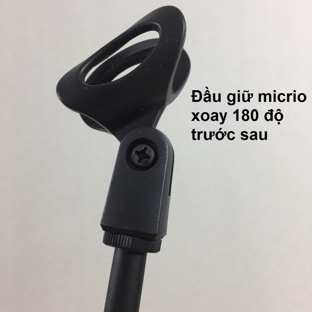 Giá đỡ micro 3 chân có thể thay đổi chiều cao