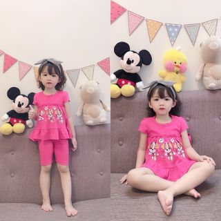 Bộ bánh bèo bé gái