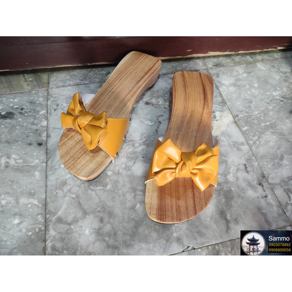 Guốc Gỗ Guốc Mộc 3 Phân