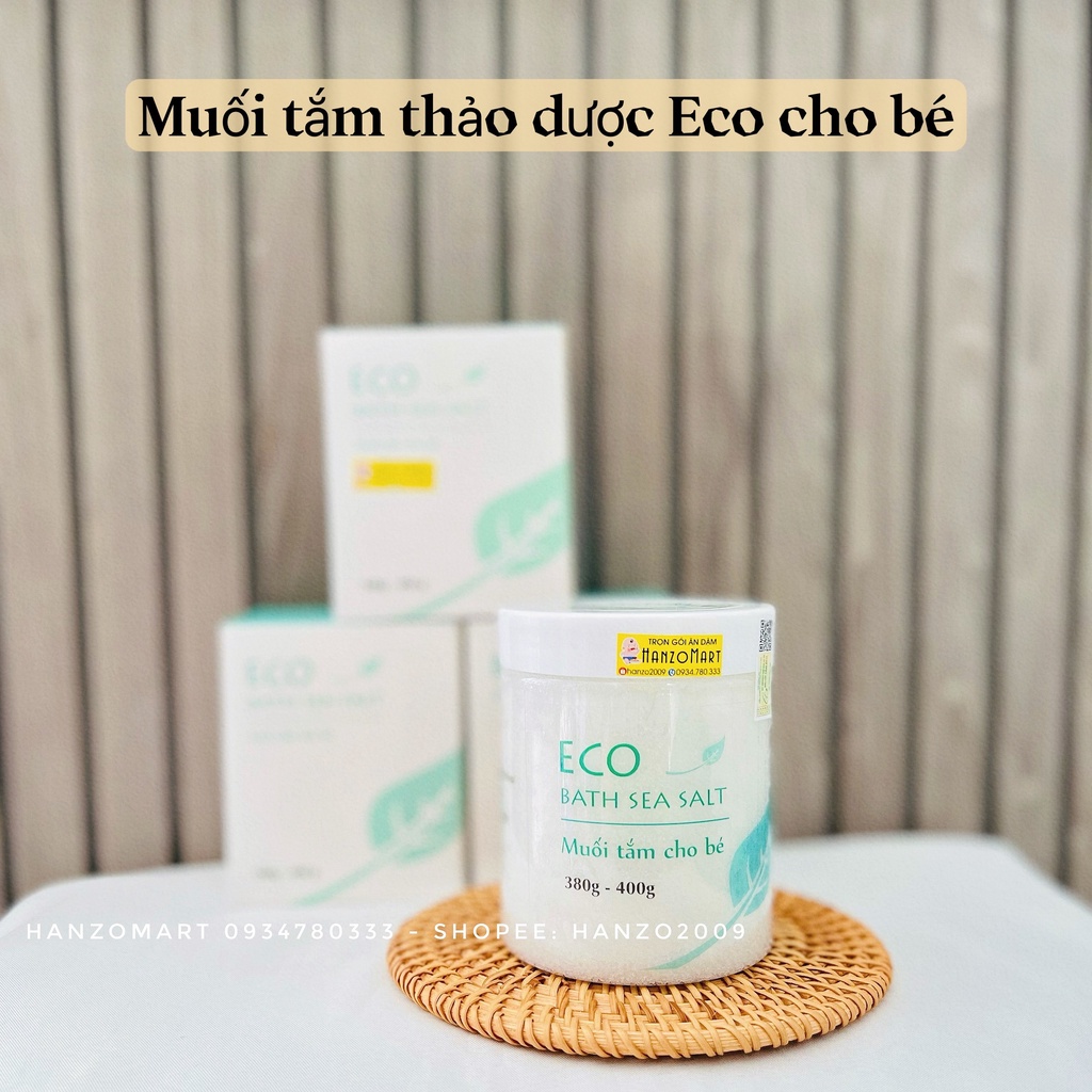 Muối tắm em bé Eco Sinh Dược 400g