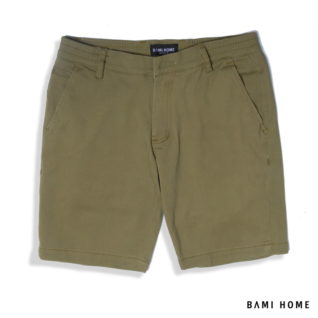 Quần short kaki nam cao cấp BAMI HOME form slim, màu sắc đơn giản dễ phối đồ  QSKK- 01 | BigBuy360 - bigbuy360.vn