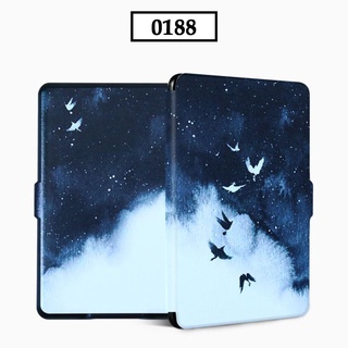 [Siêu Hiếm] Bao Da Máy Đọc Sách Kindle Paperwhite 5 Mẫu Trơn In Hình - Phụ Kiện XaHa