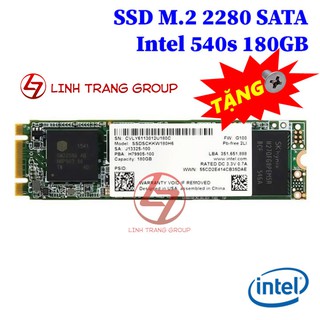 Ổ cứng SSD M.2 SATA Intel 540s 180GB, 545s 256GB - bảo hành 3 năm SD16 SD17