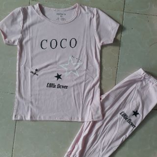Bộ Coco bé gái from nhỡ (20-30kg)