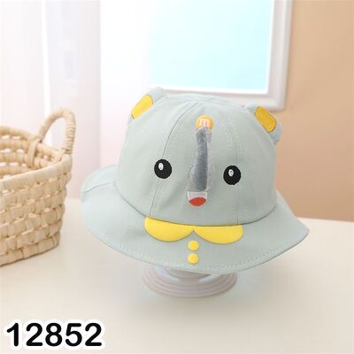 NÓN VÀNH HÌNH VOI CON DỄ THƯƠNG NHIỀU MÀU CHO BÉ 1-3T