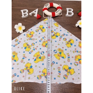 Sét 10 TÃ CHÉO COTTON CAO CẤP CHO BÉ SƠ SINH (SP000539)