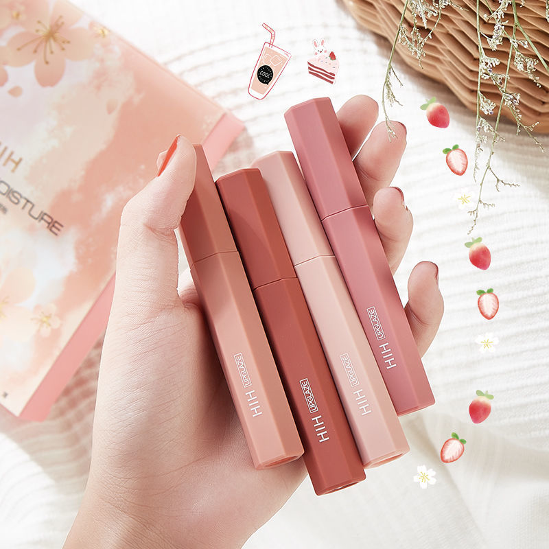 [Hàng mới về] Bộ 4 Son Bóng Hiệu Ứng Gương Chống Bết Dính Dưỡng Ẩm | BigBuy360 - bigbuy360.vn