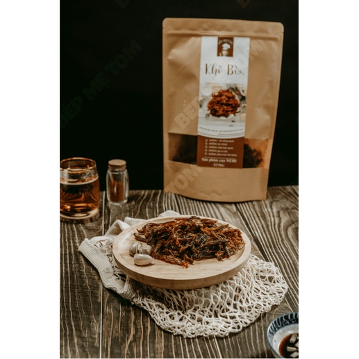 Đồ Ăn Vặt Bò Ướt Xé Sợi 500g Bếp Mẹ Tom | BigBuy360 - bigbuy360.vn