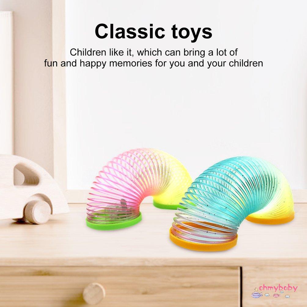 【OMB】 Illuminated Luminous Rainbow Circle 3D Magic Rainbow Circle Coil Fashion