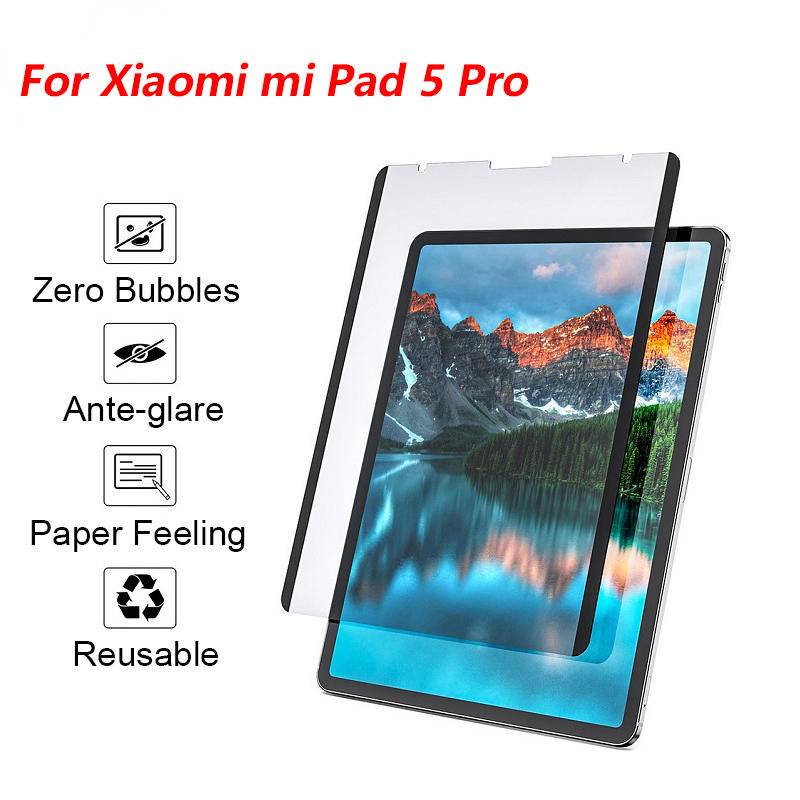 Viết Trên Giấy Phim Cho Xiaomi Mi Pad 5 Pro Matte Vẽ Bảo Vệ Màn Hình Chống chói Cho Xiaomi Mi Pad5 P