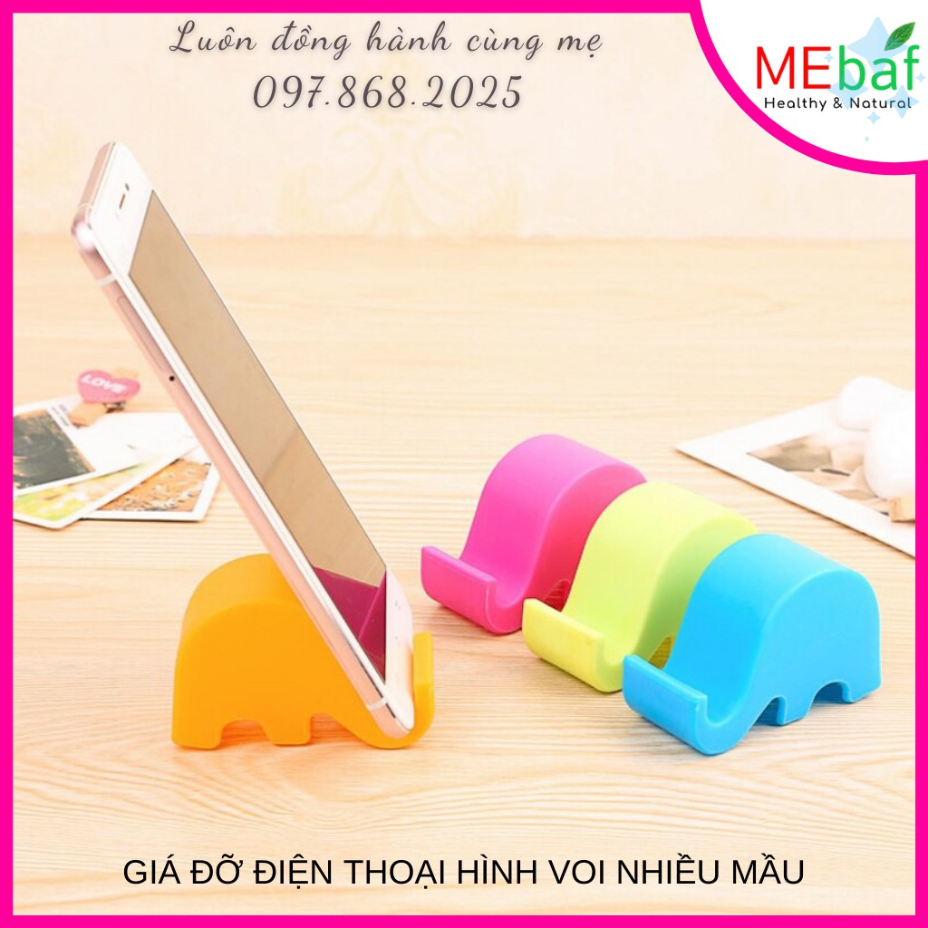 [Mã SR14MAY5 giảm 20K đơn 50K] Phụ kiện điện thoại Giá đỡ điện thoại hình voi nhiều mầu | BigBuy360 - bigbuy360.vn