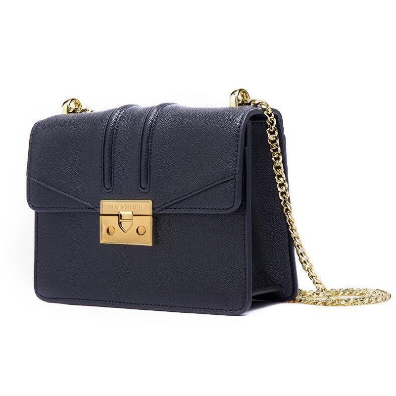 Túi đeo chéo quỳnh búp bê dây xích. hàng nội đại trung chuẩn xịn