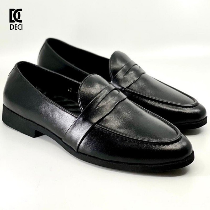 Giày lười tây nam công sở da bò cao cấp DECI-DB_16