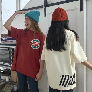 Áo thun form rộng Milk