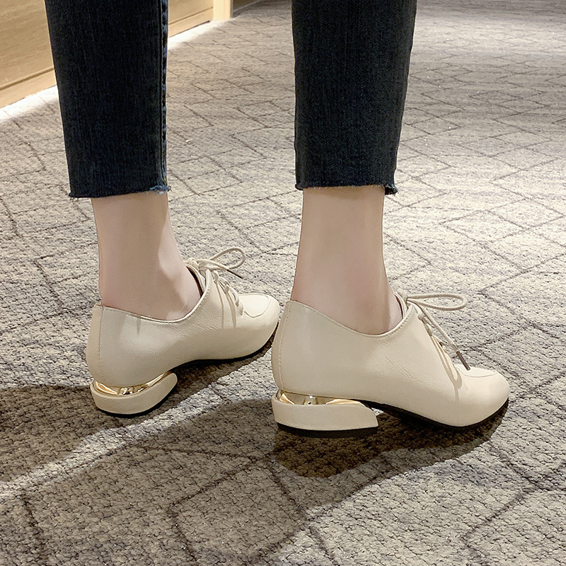 Giày Bệt Nữ Derby Mũi Nhọn Kiểu Anh Xinh Xắn | BigBuy360 - bigbuy360.vn