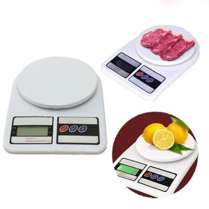 Cân tiểu ly li điện tử nhà bếp mini cân định lượng thực phẩm từ 1 gam - 5kg, 10kg (Tặng kèm 2 pin), làm bánh, cân gia vị