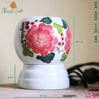 Đèn đốt tinh dầu Bát Tràng