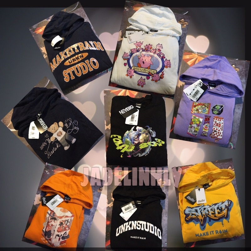 Áo hoodie và sweater heybig sale (có sẵn) hsl limited edition one