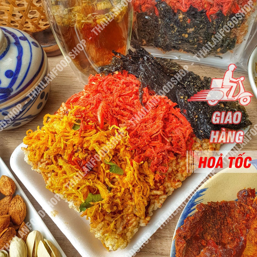 Cơm Cháy Mix 3 Vị Túi 230Gr - 250Gr (Tùy Gói)