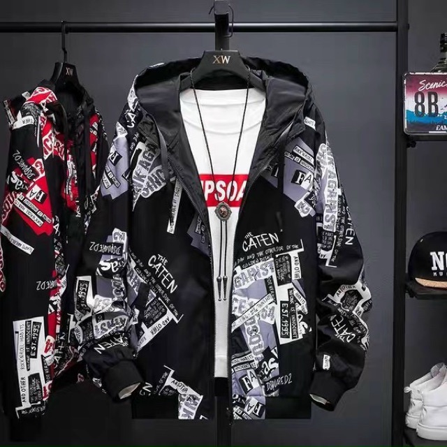 ALBUM 1249 - ÁO KHOÁC VNXK THỂ THAO HOẠ TIẾT