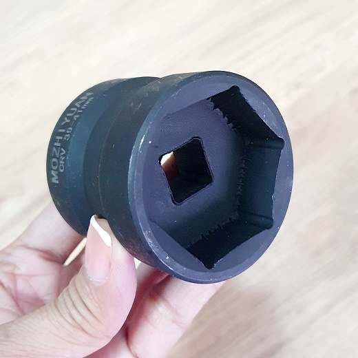 Khẩu Bắn Côn 2 Đầu Lục Giác 39-41mm Thép CRV Gắn Trực Tiếp Cần Siết 1/2 Dùng Mở Nồi Sau Xe Tay Ga