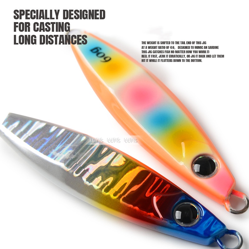 Mồi Câu Cá Giả 7 Màu 40g/60g/80g/100g