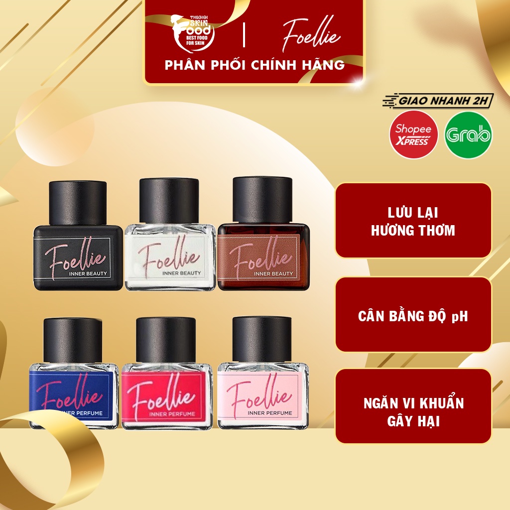 Nước Hoa Vùng Kín Foellie Eau De Inner Perfume 5ml [che tên sp khi giao hàng]