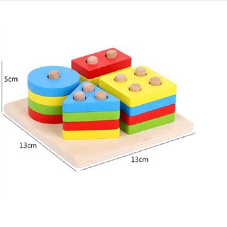 Sét 4 Đồ Chơi Phát Triển Trí Tuệ Cho Bé