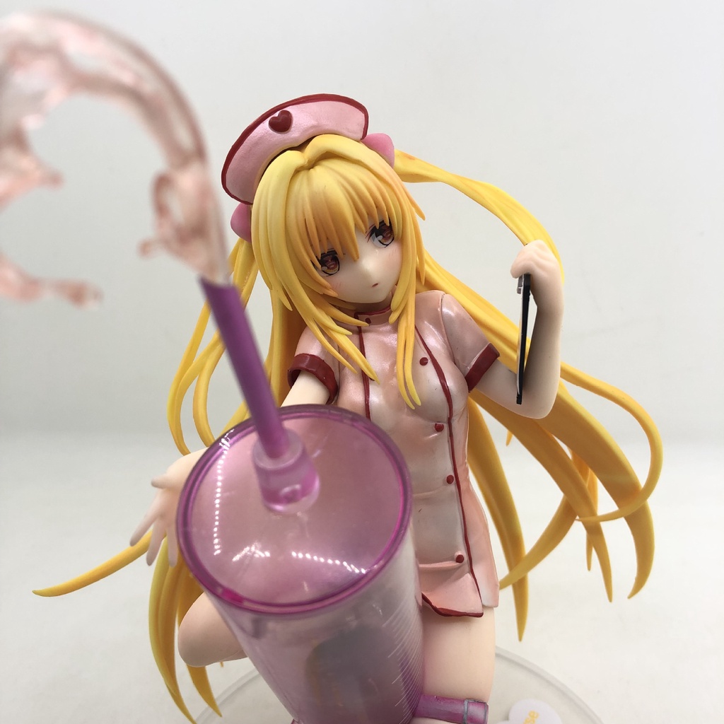 Mô Hình Konjiki No Yami Nurse Ver.PVC Anime To Love Ru Goldness Không Kèm Hộp
