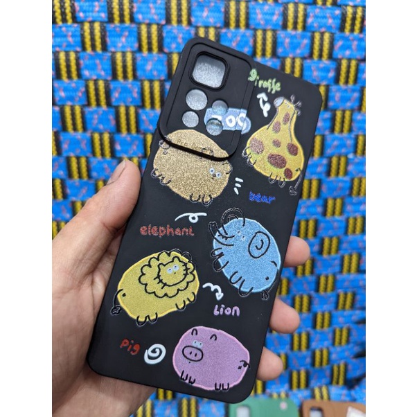 Ốp lưng Xiaomi Redmi note 11 pro plus 5G dẻo màu in hình thú