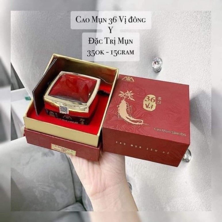 (Mua 1 tặng 1 gel hút mụn) Cao mụn sâm đỏ 15g-chính hãng 100% tặng 1gel hút mụn | BigBuy360 - bigbuy360.vn