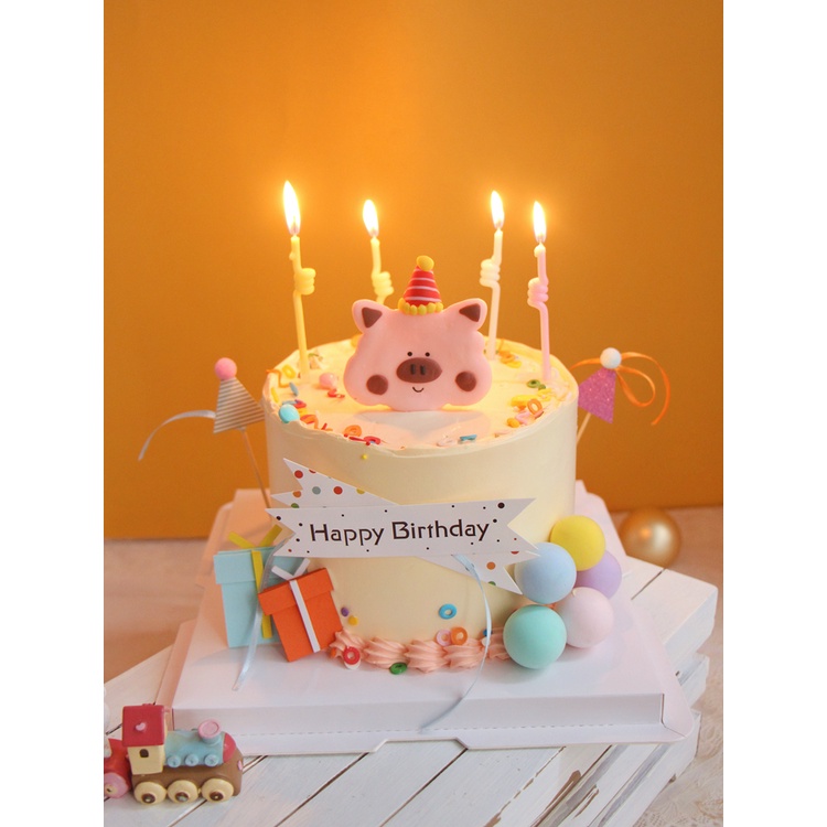 Nến Trang Trí Bánh Kem Bất Ngờ Hình Chú Hề Vui Nhộn