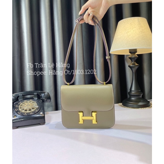 Túi chữ H size mini 19cm full hộp