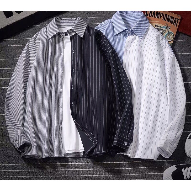 Áo polo sơ mi tay dài - thời trang unisex | BigBuy360 - bigbuy360.vn