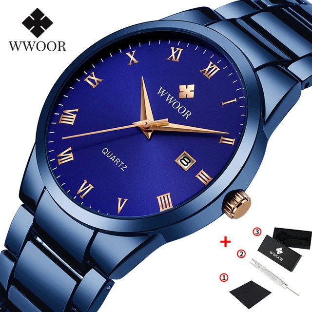 Đồng Hồ Chống Thấm Nước Cao Cấp Wwoor 8830