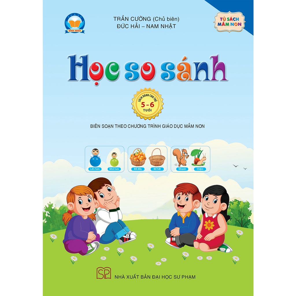 Sách học so sánh - sách mầm non cho trẻ 5 - 6 tuổi