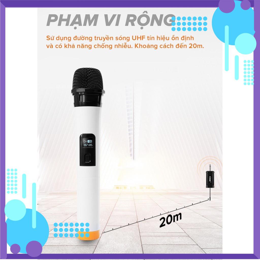 Micro Không Dây COK ST-122  - CHÍNH HÃNG -  Bảo hành 12 tháng - 1 đổi 1 trong vòng 7 ngày