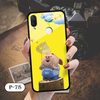 Ốp kính in hình cute Huawei Nova 3i
