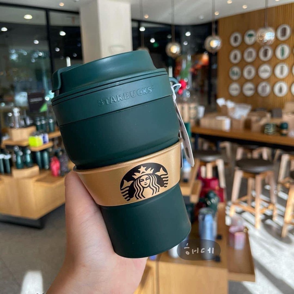 Set bình và túi Starbucks chính hãng