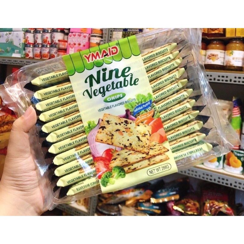 Bánh quy vị rau củ và phoma kèm tặng