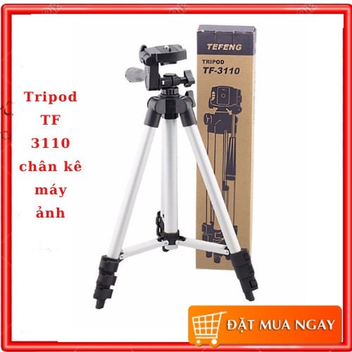 Tripod TF 3110 chân kê máy ảnh, điện thoại về hàng, chiều dài lên đến 1m,