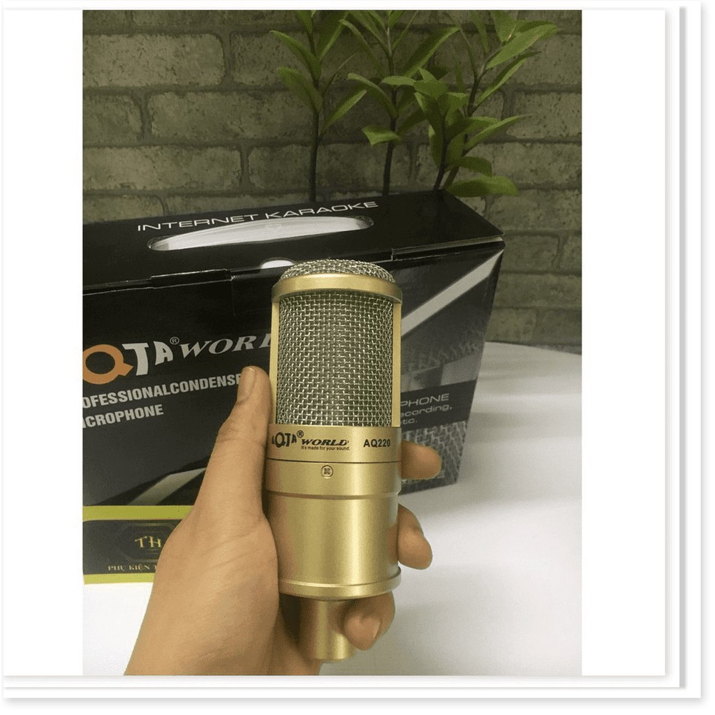 Mic thu âm LiveStream cao cấp AQTA AQ220