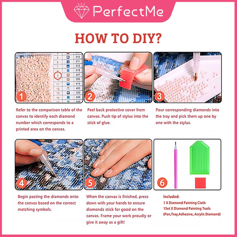 Bộ Tranh Đính Đá 5d Tự Làm 30x30cm Hình Mèo Hello Kitty