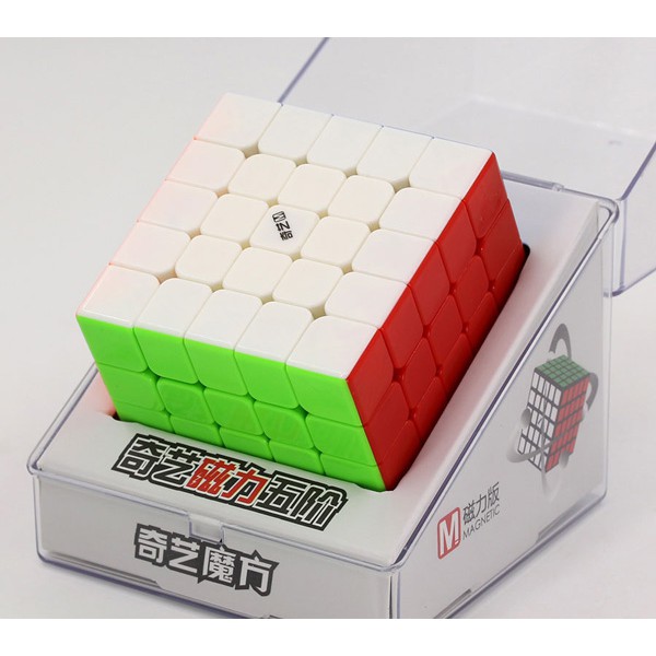 Rubik 5x5 Nam châm từ tính Qiyi MS - Rubik Qiyi MS chính hãng, Giúp phát triển siêu trí não