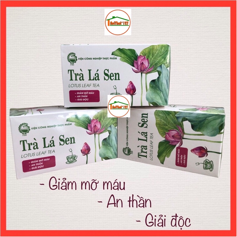 Trà Lá Sen Túi Lọc-Thanh Nhiệt,Giảm cân,Ngủ ngon