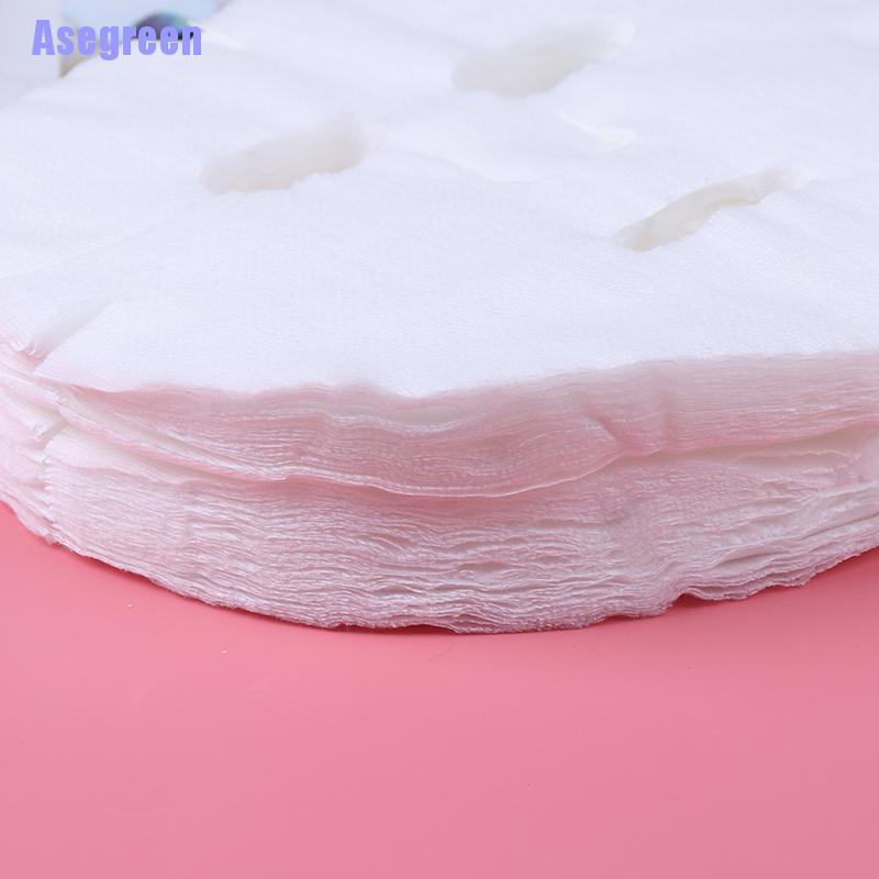 [Hàng mới về] Set 100 mặt nạ bằng vải không dệt dùng một lần DIY tiện dụng