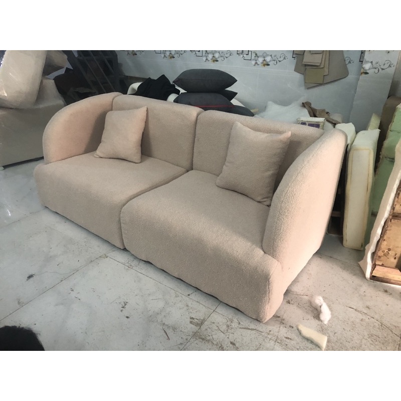 sofa băng vải cừu cao cấp 1.8m