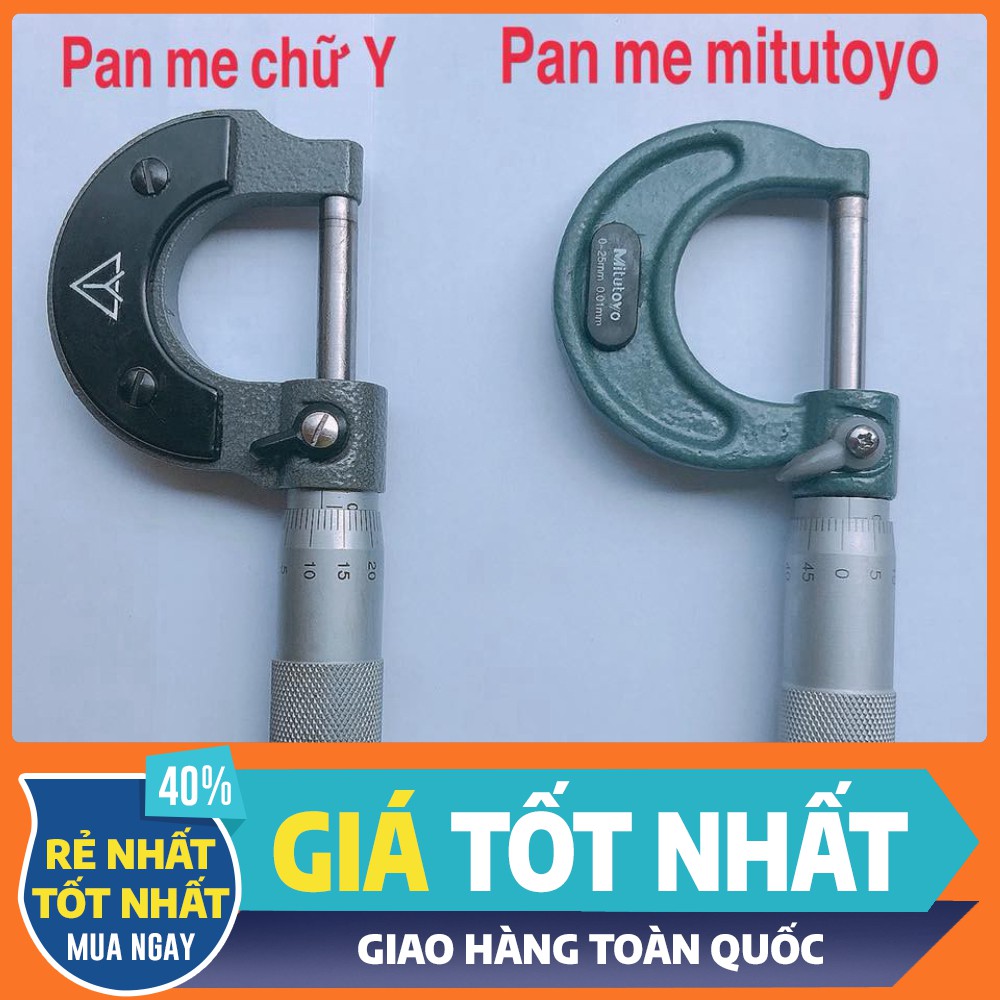 [ HÀNG CHÍNH HÃNG - GIÁ TỐT NHẤT ] Thước panme đo ngoài đủ size 0-25/25-50/50-75mm(CHO KHÁCH XEM HÀNG)