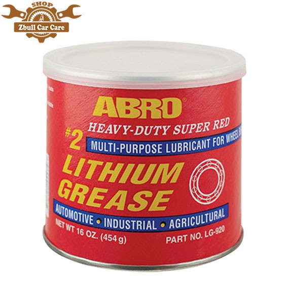 Mỡ Bò Bôi Trơn Đỏ Abro Super Red